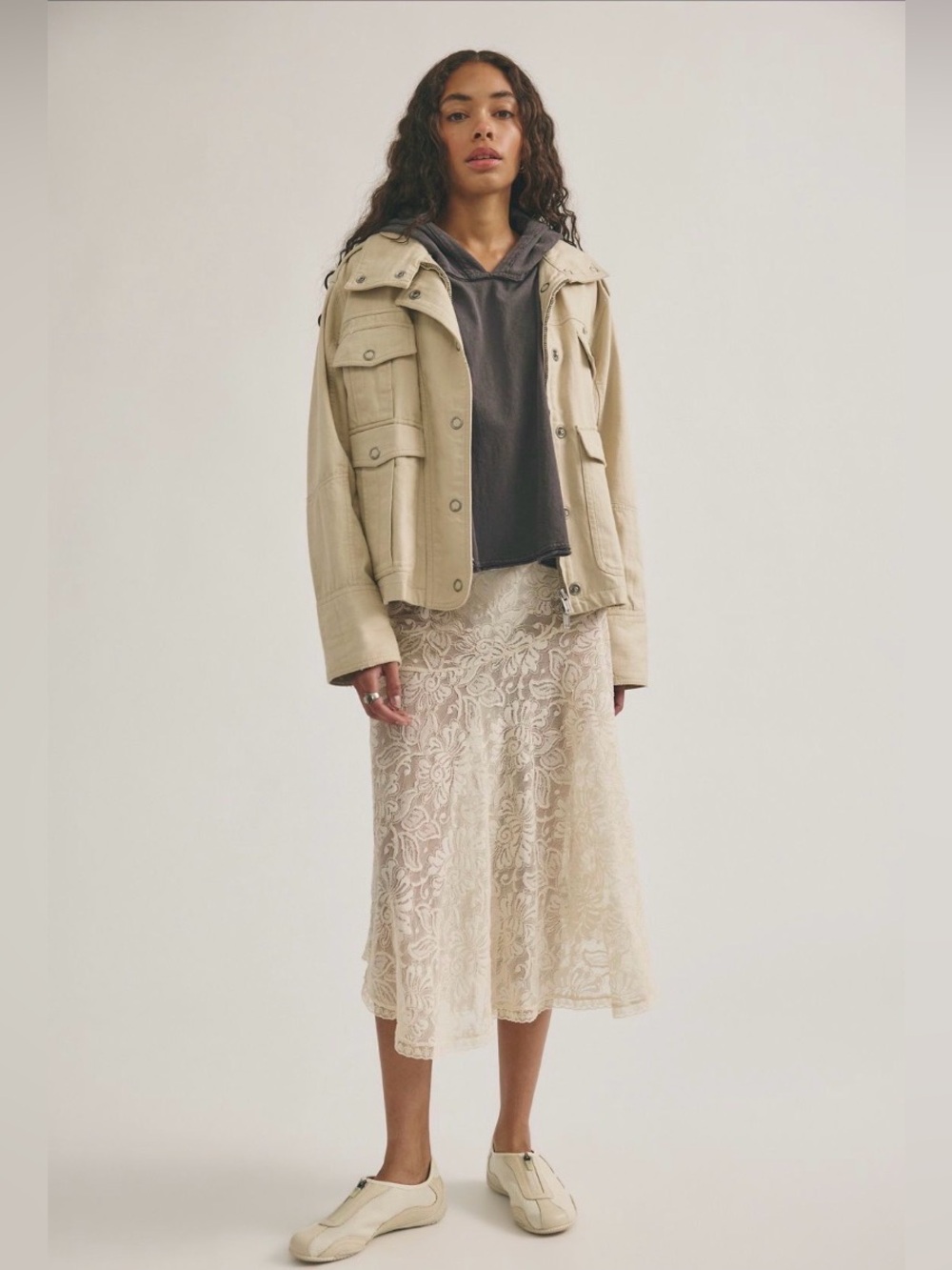 FREE PEOPLE We The Free Come And Go Hoodie Pullover - Picture 3 of 11